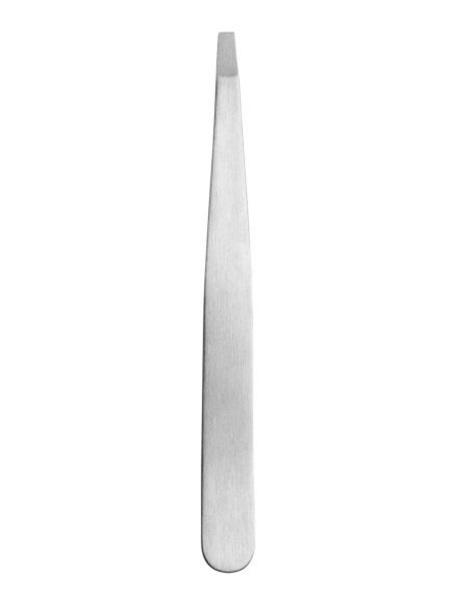 Пинцет для бровей c прямым краем в классическом дизайне Solomeya Eyebrow tweezer, 1 шт